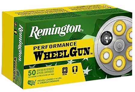 Remington Ammunition 22340 Performance WheelGun 45Colt 250gr Lead Round Nose 50 Per Box/10 Case