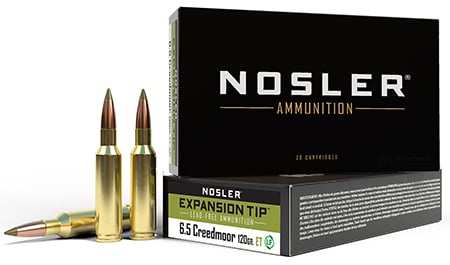 Nosler 40398 E-Tip 6.5Creedmoor 120gr E Tip Lead Free 20 Per Box/10 Case