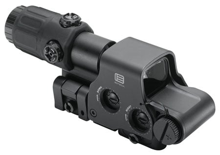 EOTECH, Holographic Hybrid Sight, EXPS2-2 Sight With G33 Magnifier, Matte Finish, Black