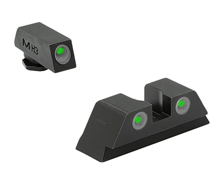 Meprolight, Tru-Dot, Sight, Fits GLOCK 17/19/22/23, Green/Green