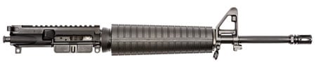 Spikes STU5435MLS Complete Upper 5.56x45mm NATO 16" Black Phosphate/Midlength Barrel, 7075-T6 Aluminum Black Receiver, 12" SAR3 Free-Floating Handguard for AR-15