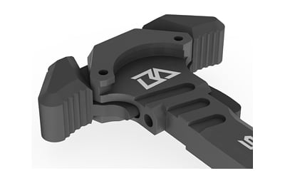 Breek Arms, Sledgehammer, Charging Handle, Fits AR-10, Ambidextrous, Anodized Finish, Black
