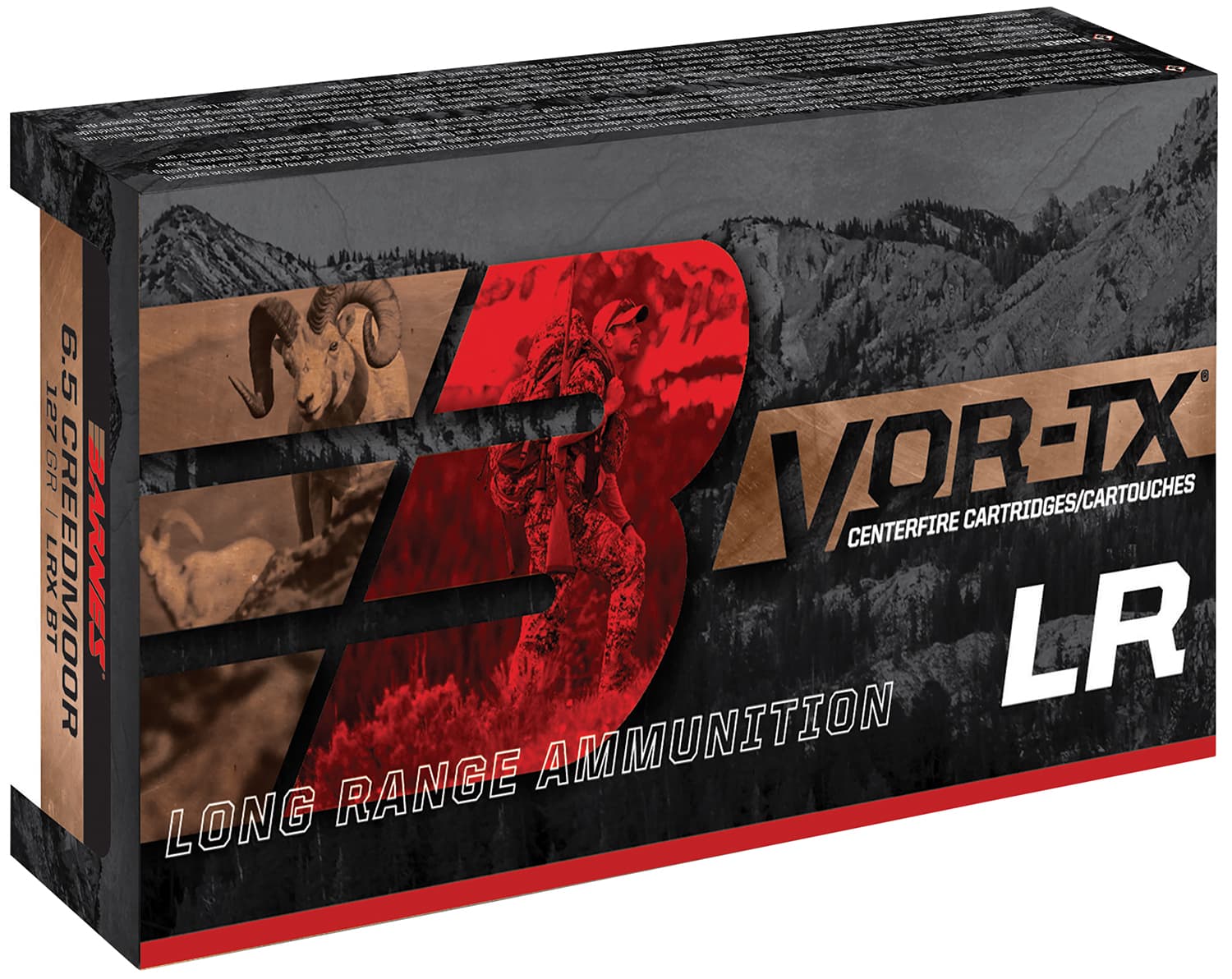 Barnes Bullets 31198 VOR-TX Long Range 270Win 129gr LRX Boat Tail 20 Per Box/10 Case