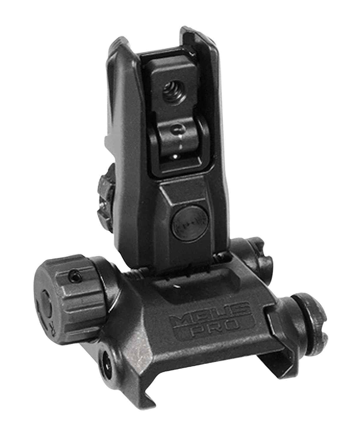Magpul MAG527-BLK MBUS Pro LR Adjustable Sight Rear Black Adjustable for AR-15