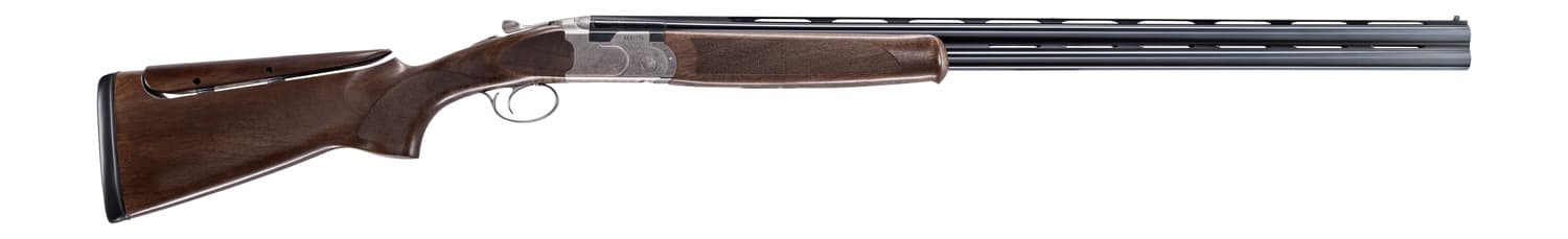 Beretta 686 Silver Pigeon I Sporting 28 Gauge 30" Over/Under Shotgun, Blued, Engraved Silver Receiver, B-Fast Adjustable Comb Walnut Stock