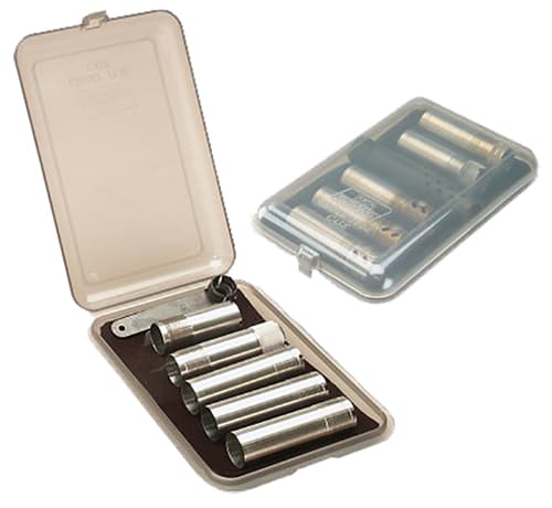 MTM Case-Gard CT641 Choke Tube Case Holds 6rd Chokes Polypropylene Clear Smoke