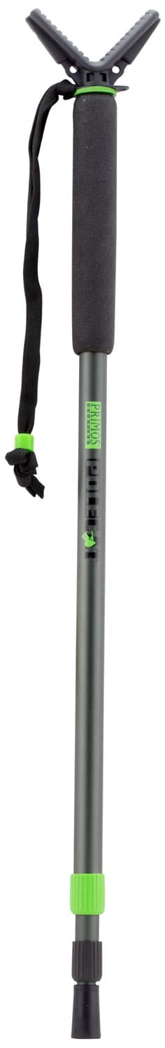 Primos 65481 Pole Cat Shooting Stick, Tall, Aluminum, 33-65"