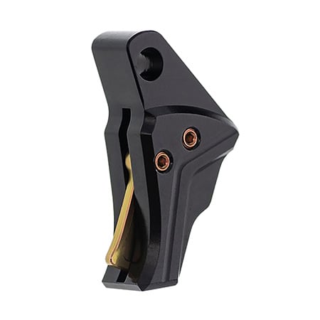 Tyrant CNC Intellifire Trigger with Trigger Bar for Glock Gen 3/4 - Black/Gold